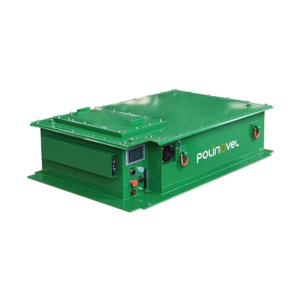 د 96V 300Ah کان کیندنې لوکوموټیو لیتیم بیټرۍ